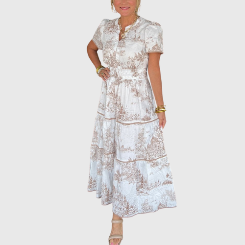Eliza | Classic Toile Maxi