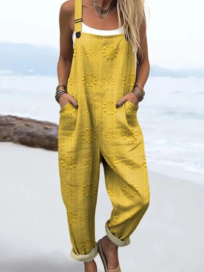 Petra | Bloom Dot Overalls