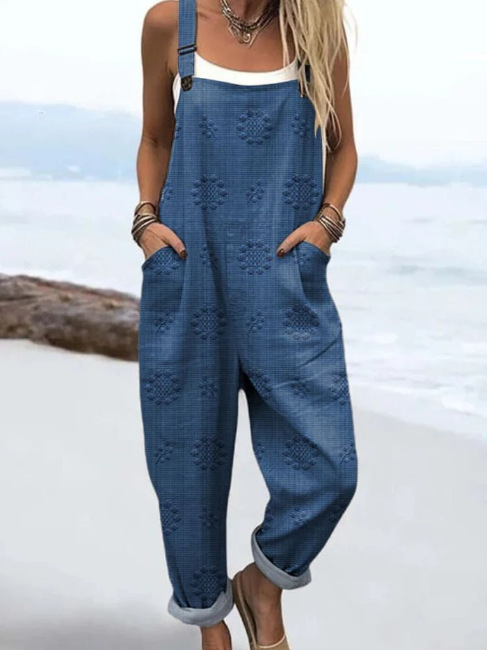 Petra | Bloom Dot Overalls
