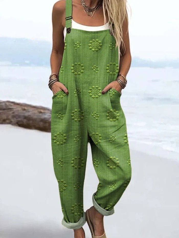 Petra | Bloom Dot Overalls