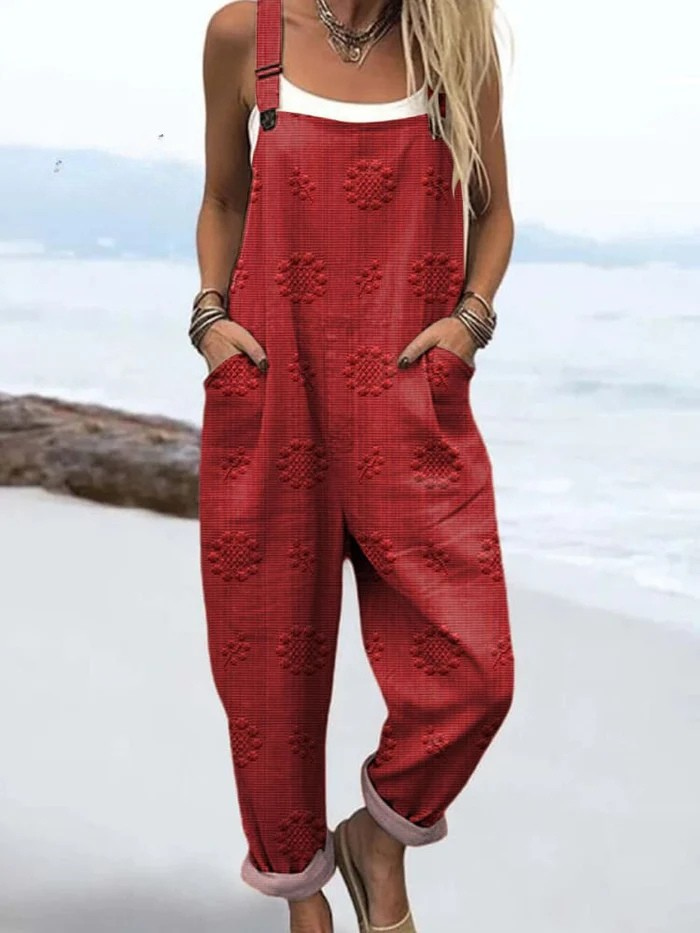 Petra | Bloom Dot Overalls